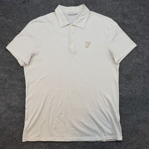 Versace Collection - Men's Size Medium - White Medusa Logo Polo Shirt